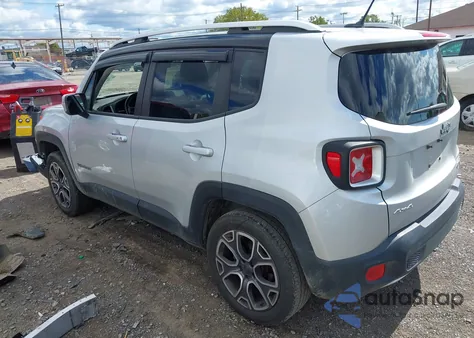 2015 Jeep Renegade Limited z USA, uszkodzony, nr VIN ZACCJBDT0FPB60197